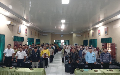 Komitmen Tingkatkan Mutu Pendidikan, Kepala MTs Negeri 2 Lampung Tengah Ikuti Workshop KBC