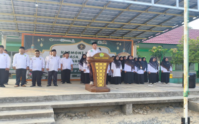 Semarak Matamuda MTs N 2 Lampung Tengah, Sambut Murid Baru dengan Karakter Islami