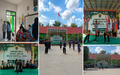 Hari Keempat MATAMUDA MTsN 2 Lampung Tengah, Siswa Baru Tampilkan Bakat dan Ikuti Cek Kesehatan Gratis