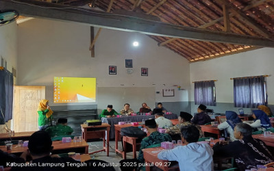 KKM MTsN 2 Lampung Tengah Gelar Sosialisasi Kurikulum Deep Learning dan Kurikulum Berbasis Cinta