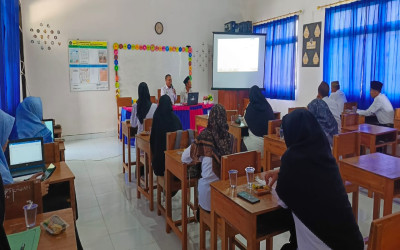 MGMP IPA KKM MTsN 2 Lampung Tengah Gelar Sosialisasi POS Ujian Madrasah