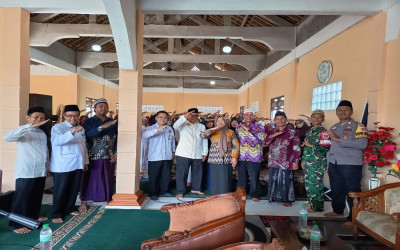 Kepala MTsN 2 Lampung Tengah Jadi Narasumber Layanan dan Ibadah di Madinah pada Bimbingan Manasik Haji Terintegrasi Zona 2